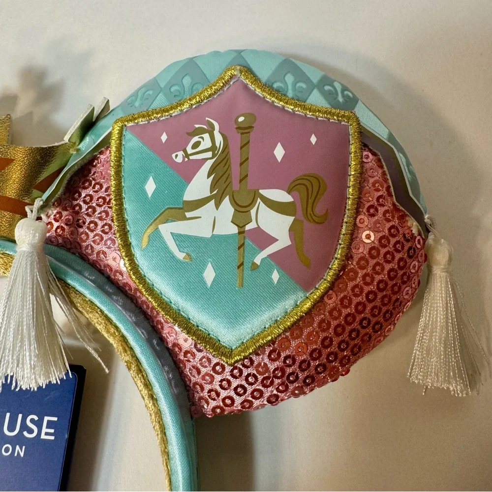 NWT. Carousel ears. Disney Mickey Mouse Ears Prince Charming limited edition - Picture 5 of 12